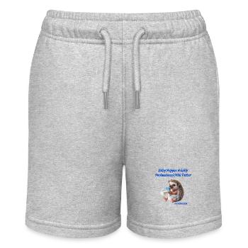 Testeur de lait épineux Baby Pepper2 - Short bio MINI BOLTER Stanley/Stella Ado - gris chiné - Devant