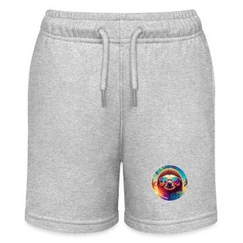 Chemise « Slothlife » - Short bio MINI BOLTER Stanley/Stella Ado - gris chiné - Devant