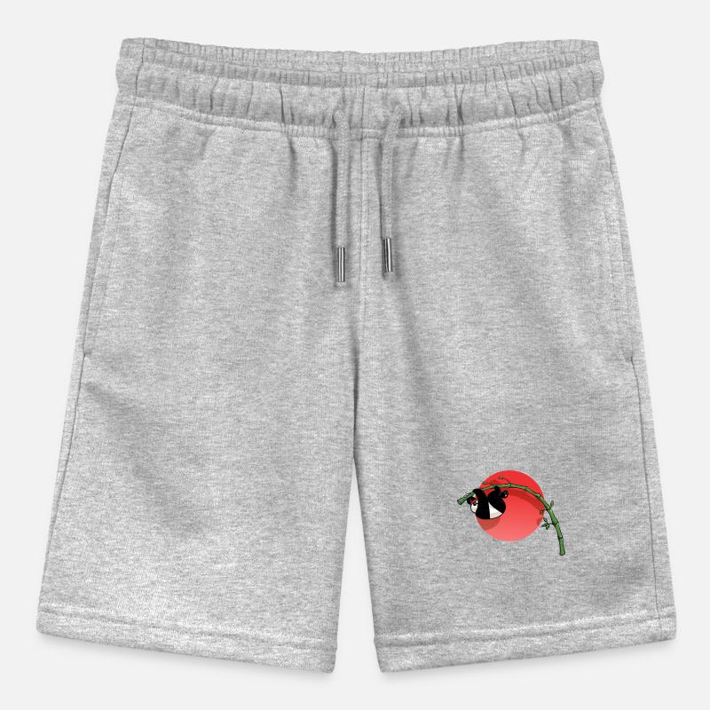 Sitzender Panda Stanley/Stella Teenager Bio-Joggingshorts MINI BOLTER