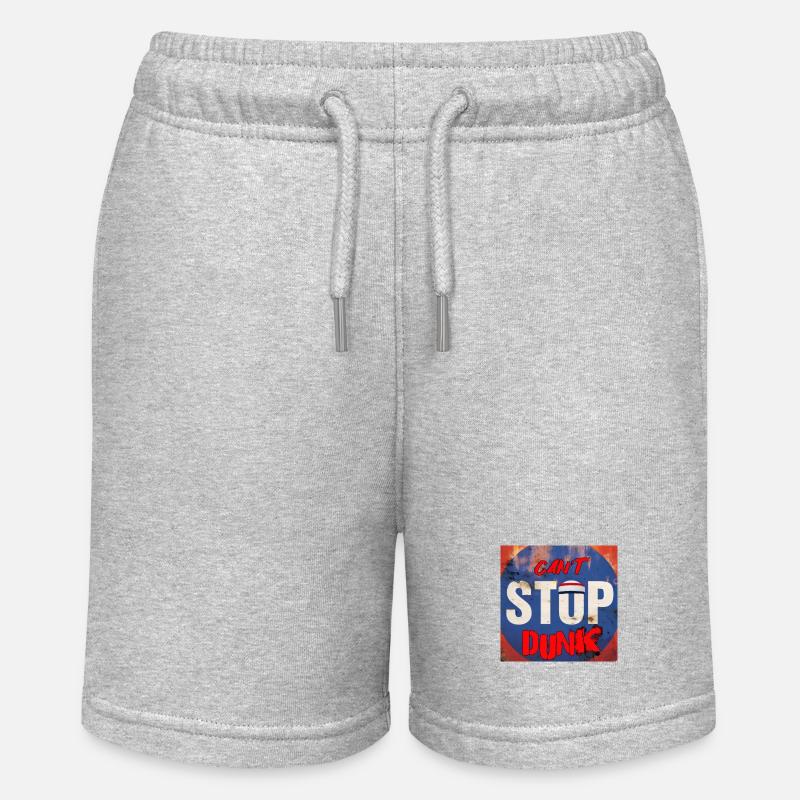 CAN'T STOP DUNK - Short bio MINI BOLTER Stanley/Stella Ado - gris chiné