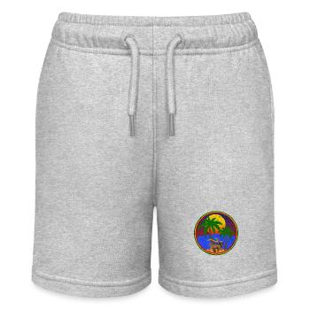 Reggae Lion Palm Beach - Short bio MINI BOLTER Stanley/Stella Ado - gris chiné - Devant