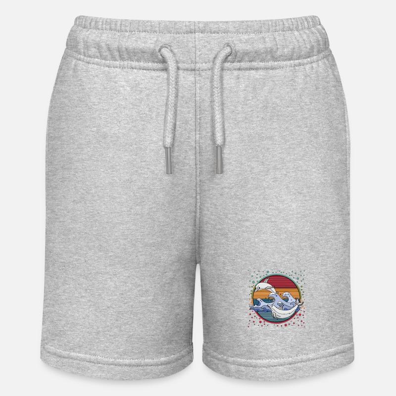 Dauphins - Short bio MINI BOLTER Stanley/Stella Ado - gris chiné