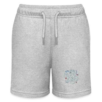 Vibe-Codierung - Stanley/Stella Teenager Bio-Joggingshorts MINI BOLTER - Grau meliert - Vorne