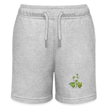 Efeu (Hedera helix) - Stanley/Stella Teenager Bio-Joggingshorts MINI BOLTER - Grau meliert - Vorne