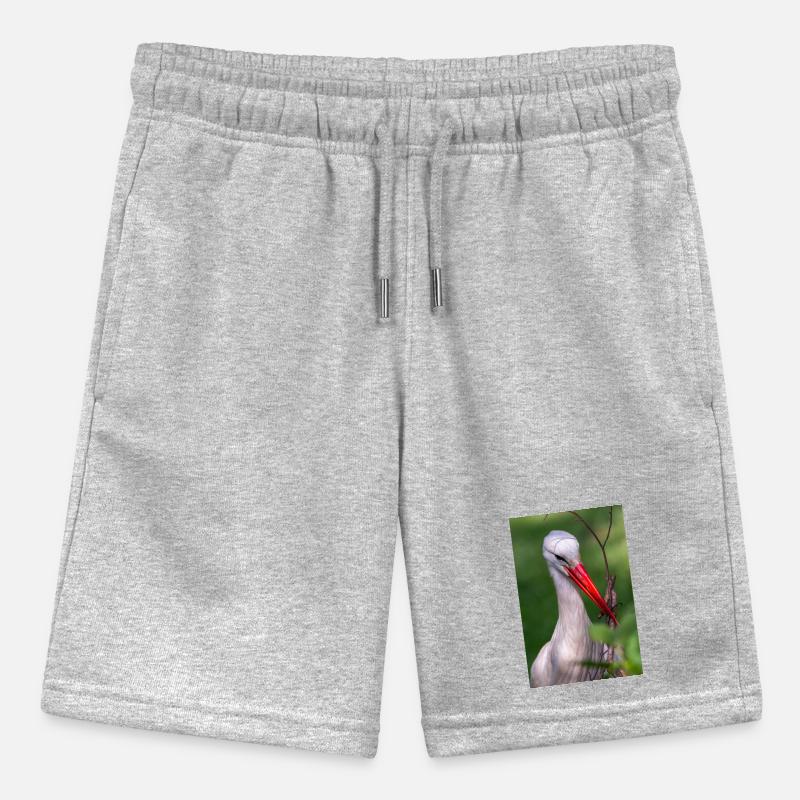 Weißstorch oder Klapperstorch Stanley/Stella Teenager Bio-Joggingshorts MINI BOLTER