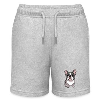 Bouledogue français - Short bio MINI BOLTER Stanley/Stella Ado - gris chiné - Devant
