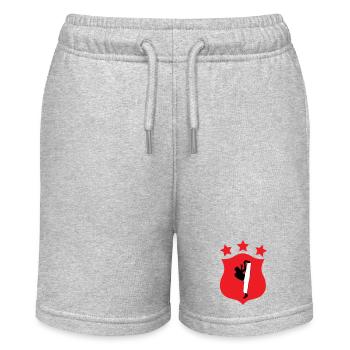Capoeira - Combat - Danse - Short bio MINI BOLTER Stanley/Stella Ado - gris chiné - Devant