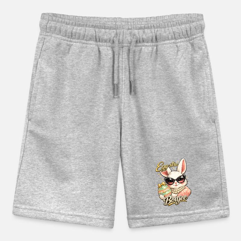 Eggstra Boujee Easter Bunny Easter Stanley/Stella MINI BOLTER Organic Teen Jogging Shorts