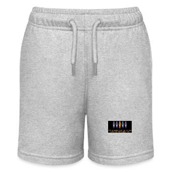 Don't worry, just hustle - Stanley/Stella MINI BOLTER Organic Teen Jogging Shorts - heather grey - Front
