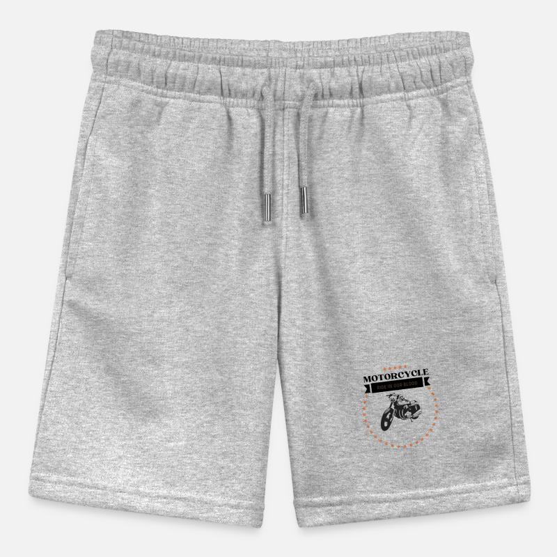 A deep passion for motorcycles Stanley/Stella MINI BOLTER Organic Teen Jogging Shorts