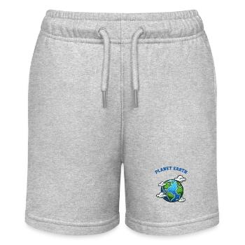 earth - Stanley/Stella MINI BOLTER Organic Teen Jogging Shorts - heather grey - Front