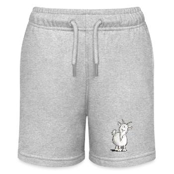 Goats Goat I Goat I Lower Austria Statement - Stanley/Stella MINI BOLTER Organic Teen Jogging Shorts - heather grey - Front