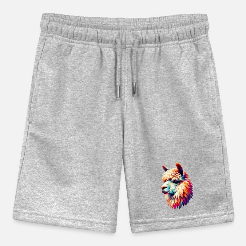 Polygonal Alpaca Stanley/Stella MINI BOLTER Organic Teen Jogging Shorts