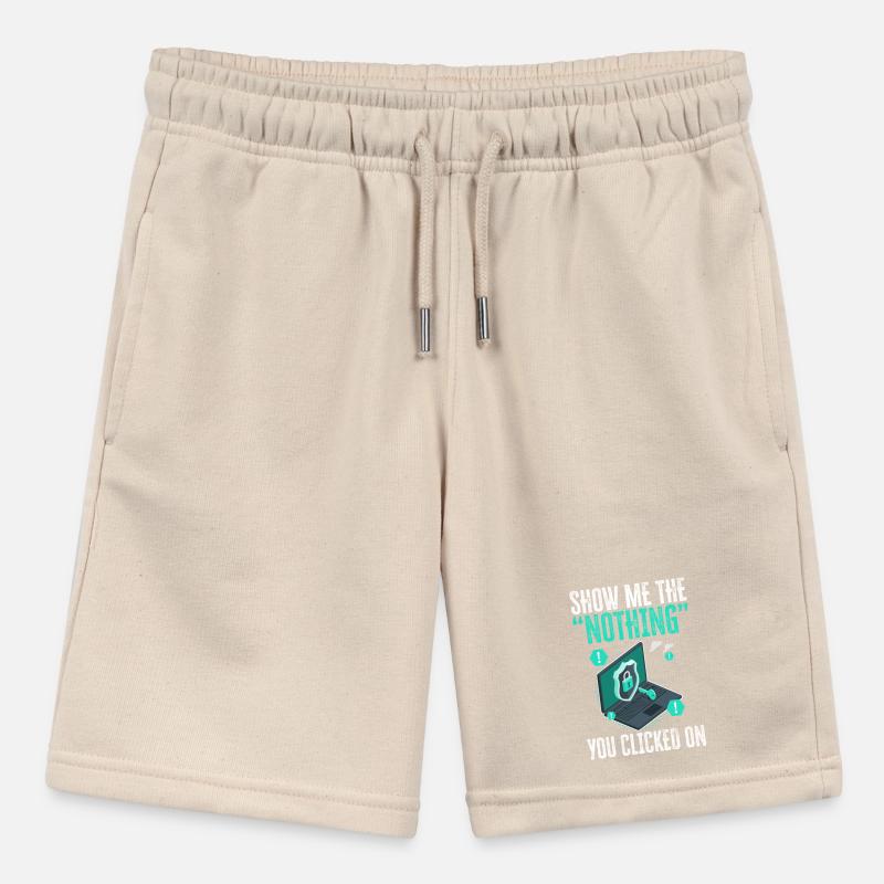 Funny Cybersecurity IT Support IT Security Network Stanley/Stella MINI BOLTER Organic Teen Jogging Shorts
