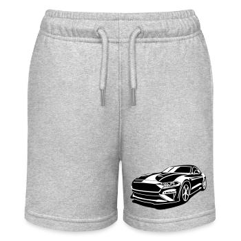 GT 500 - Short bio MINI BOLTER Stanley/Stella Ado - gris chiné - Devant