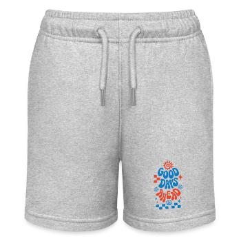 Bons jours à venir Vibe Retro Dicton - Short bio MINI BOLTER Stanley/Stella Ado - gris chiné - Devant