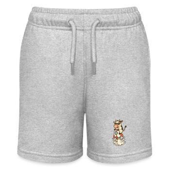 Lancement de la fusée Funny Cow - Short bio MINI BOLTER Stanley/Stella Ado - gris chiné - Devant