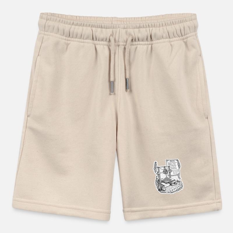 Spaghetti 3D Printer Stanley/Stella MINI BOLTER Organic Teen Jogging Shorts