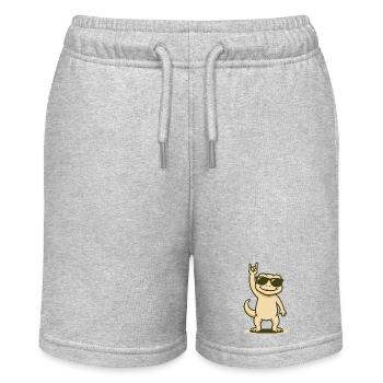Rocker Gecko Baby - Stanley/Stella MINI BOLTER Organic Teen Jogging Shorts - heather grey - Front