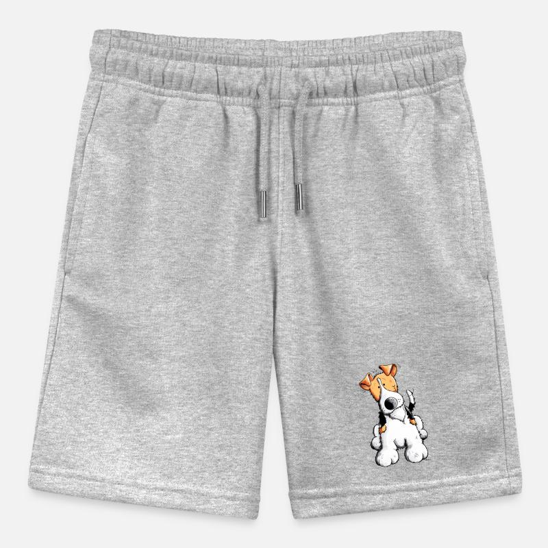 Funny Fox Terrier Stanley/Stella MINI BOLTER Organic Teen Jogging Shorts