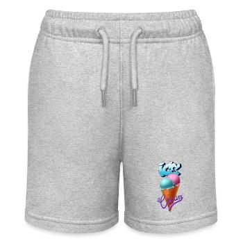 Glace - Short bio MINI BOLTER Stanley/Stella Ado - gris chiné - Devant