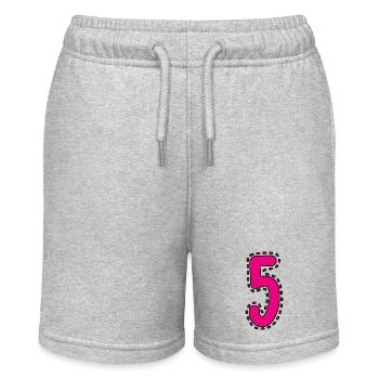 5. 5 YEARS. 5th ANNIVERSARY - Stanley/Stella MINI BOLTER Organic Teen Jogging Shorts - heather grey - Front