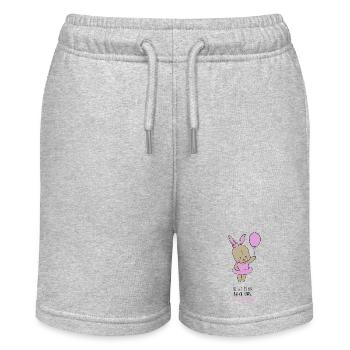 Hare - Stanley/Stella MINI BOLTER Organic Teen Jogging Shorts - heather grey - Front
