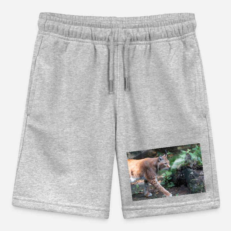 Eurasischer Luchs oder Nördlicher Luchs Stanley/Stella Teenager Bio-Joggingshorts MINI BOLTER