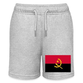 Angola - Short bio MINI BOLTER Stanley/Stella Ado - gris chiné - Devant