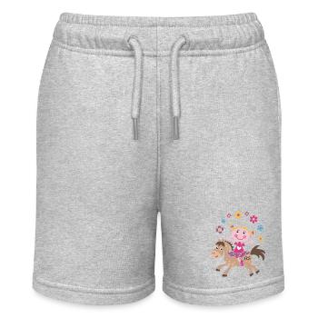 Juggle - Stanley/Stella MINI BOLTER Organic Teen Jogging Shorts - heather grey - Front