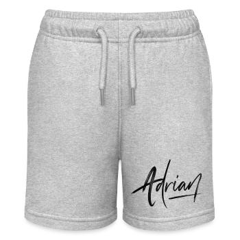 ADRIAN TATTOO - Stanley/Stella Teenager Bio-Joggingshorts MINI BOLTER - Grau meliert - Vorne