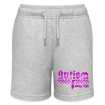 Autism awareness different different better - Stanley/Stella MINI BOLTER Organic Teen Jogging Shorts - heather grey - Front