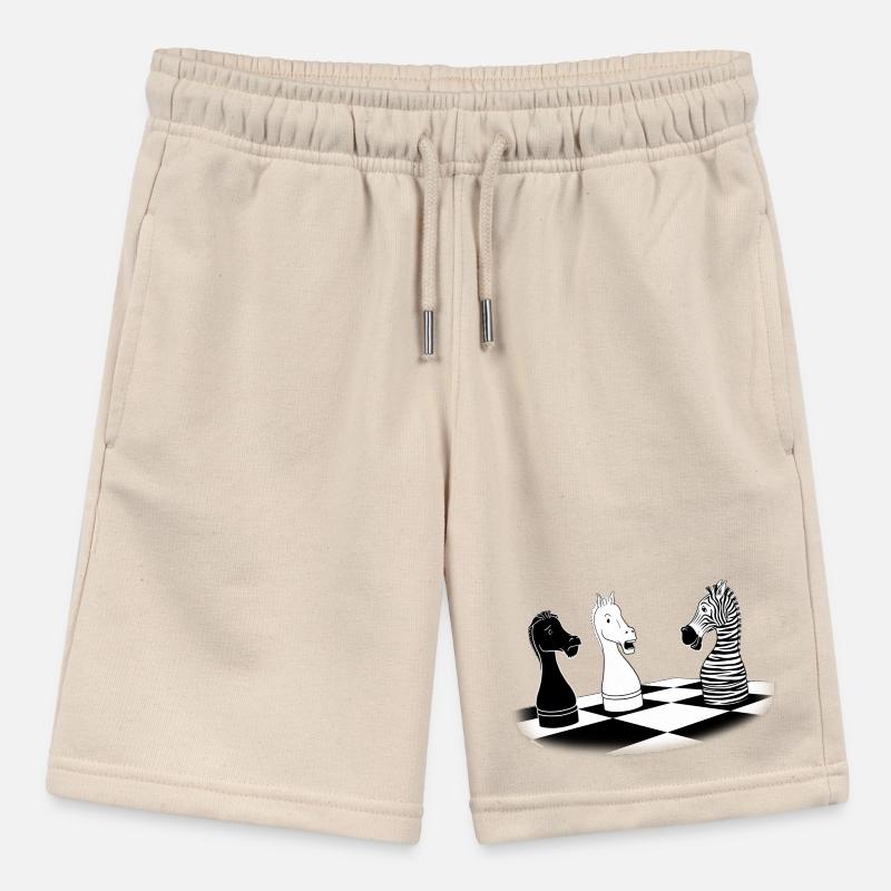 Zebra Knight Stanley/Stella MINI BOLTER Organic Teen Jogging Shorts