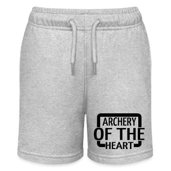 Funny Archery Arrows Archery Techniques - Stanley/Stella MINI BOLTER Organic Teen Jogging Shorts - heather grey - Front