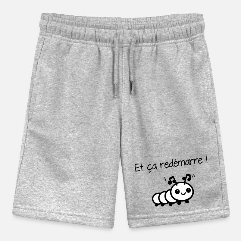 Und es beginnt von vorne! Stanley/Stella Teenager Bio-Joggingshorts MINI BOLTER
