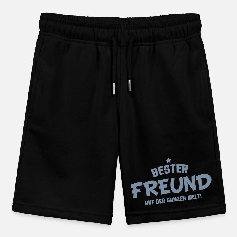 Bester Freund auf der ganzen Welt! Stanley/Stella Teenager Bio-Joggingshorts MINI BOLTER