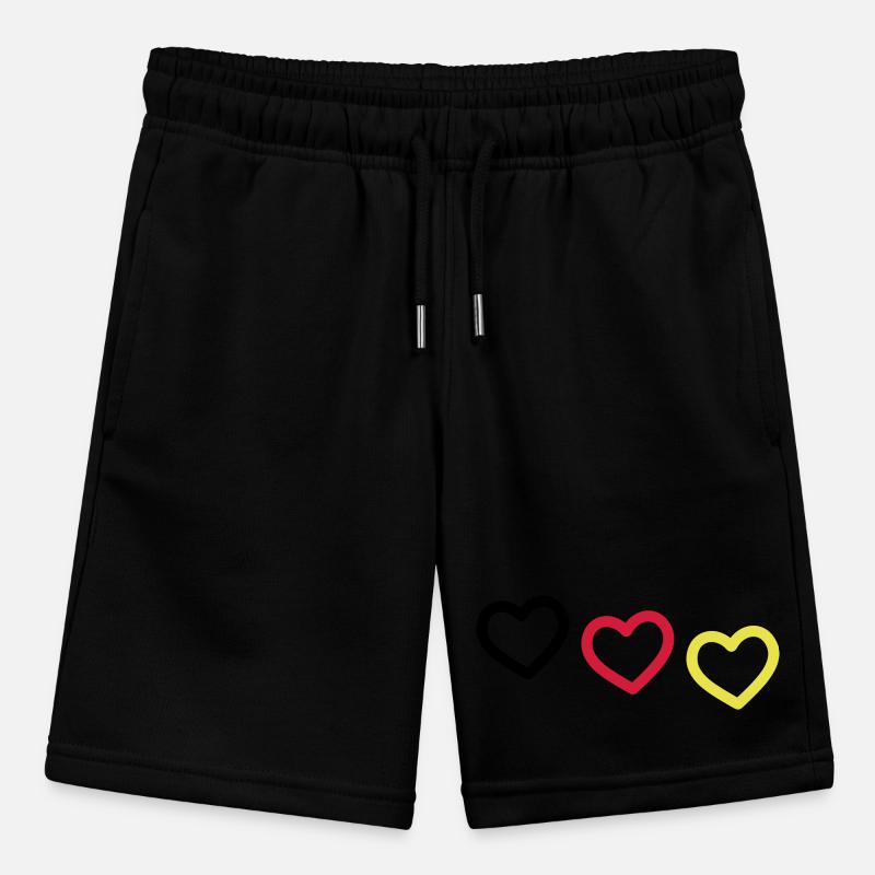 Germany Hearts Team Stanley/Stella MINI BOLTER Organic Teen Jogging Shorts