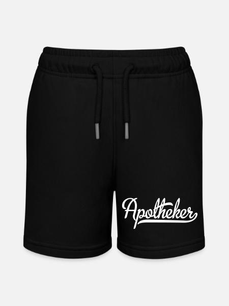 Apotheker - Stanley/Stella Teenager Bio-Joggingshorts MINI BOLTER - Schwarz
