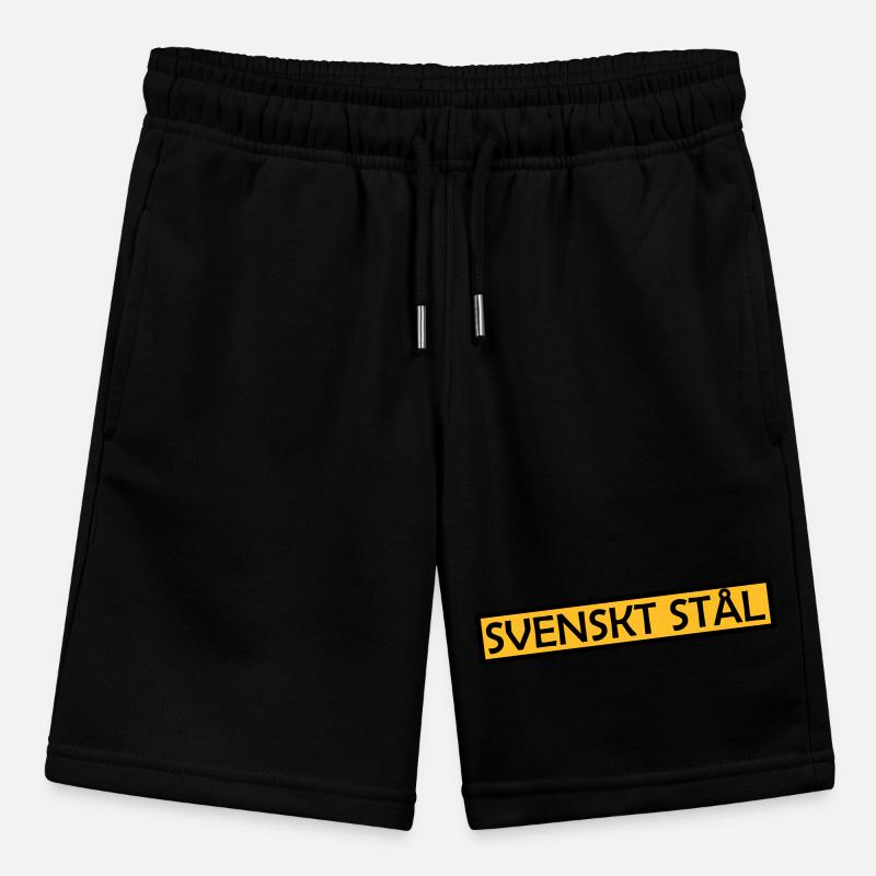 Swedish steel Stanley/Stella MINI BOLTER Organic Teen Jogging Shorts