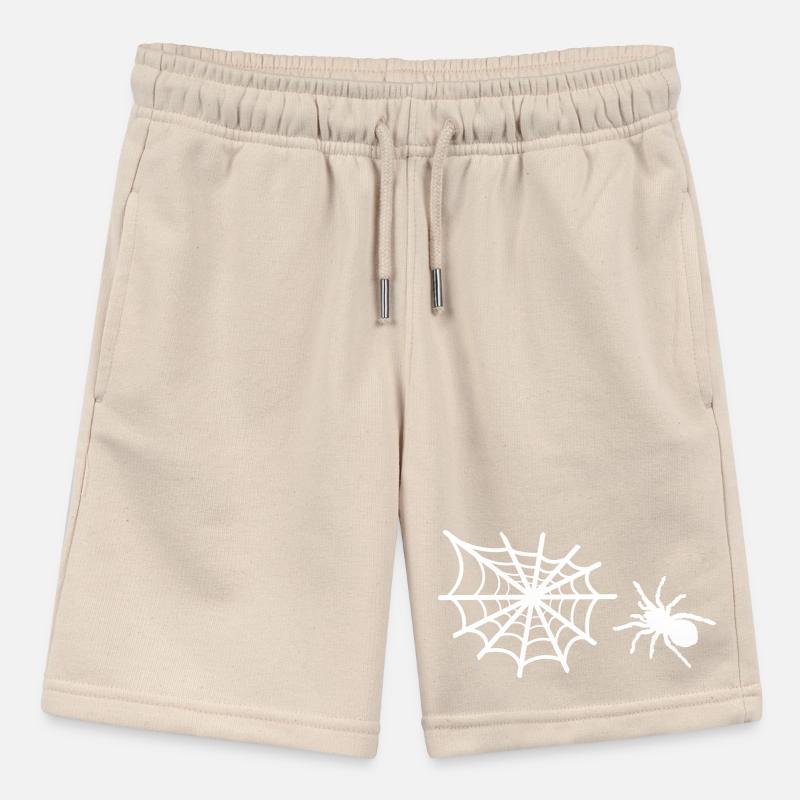 spider spider web Stanley/Stella MINI BOLTER Organic Teen Jogging Shorts