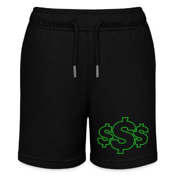 Symbole du dollar - Short bio MINI BOLTER Stanley/Stella Ado - noir - Devant