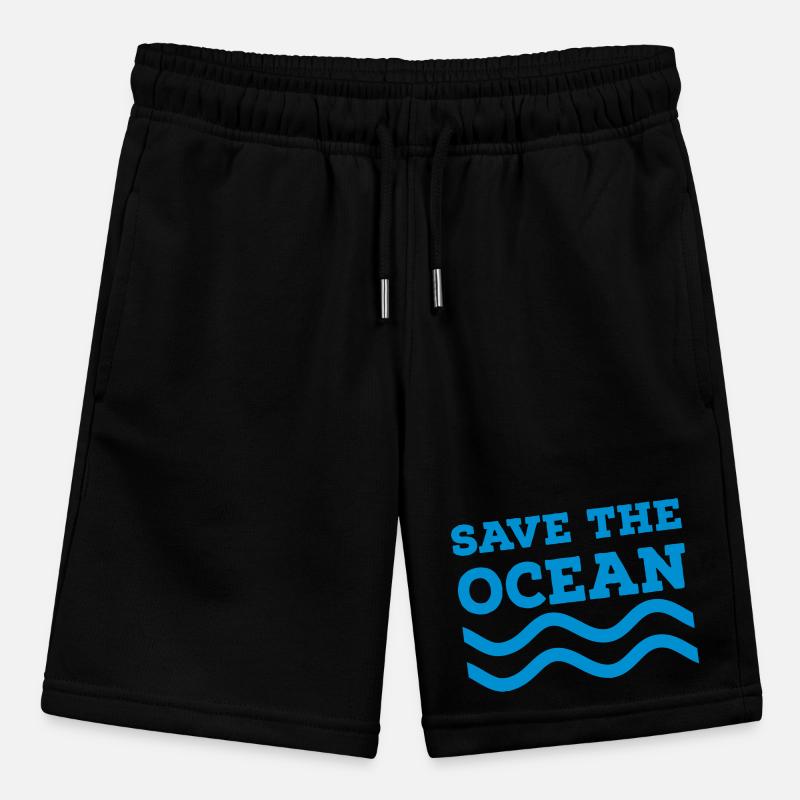 Save the Ocean Stanley/Stella MINI BOLTER Organic Teen Jogging Shorts