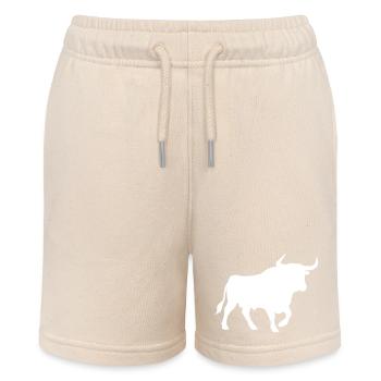 stier - Stanley/Stella Teenager Bio-Joggingshorts MINI BOLTER - Natur - Vorne