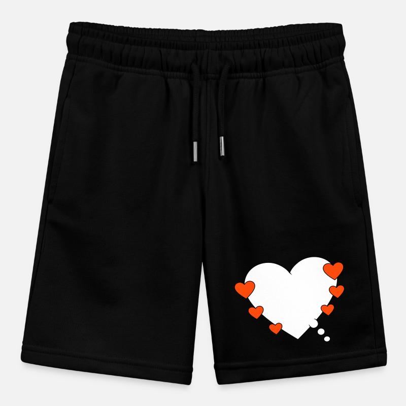 Denkblase mit Herz Stanley/Stella Teenager Bio-Joggingshorts MINI BOLTER