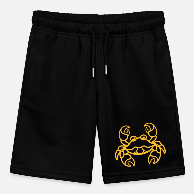 Krabbe Comic Stanley/Stella MINI BOLTER Organic Teen Jogging Shorts