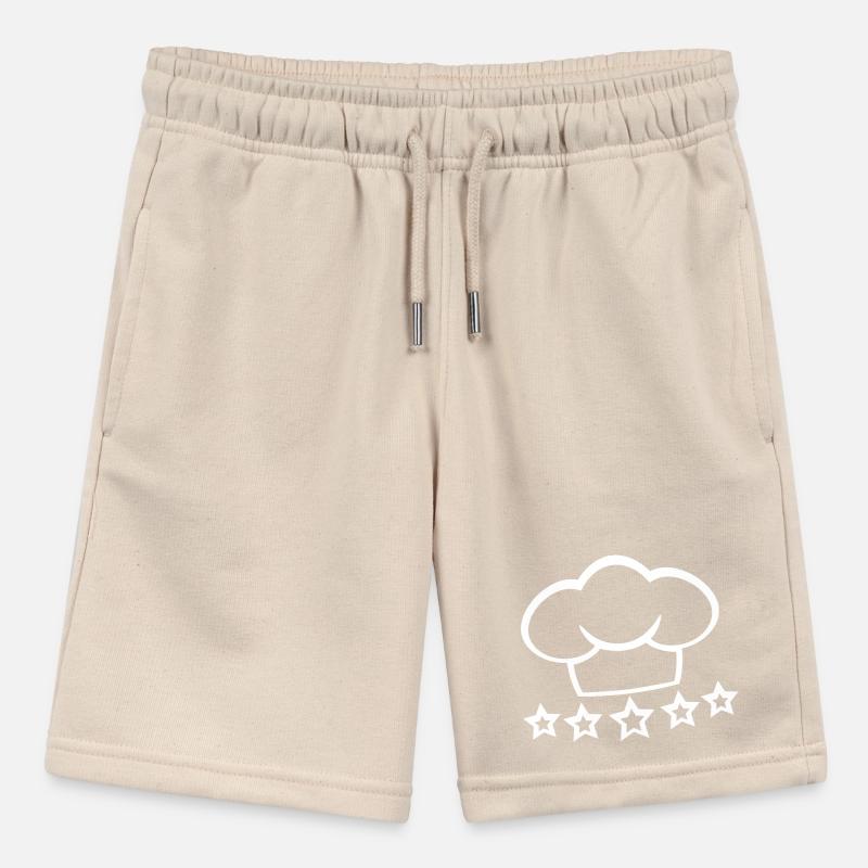 Kitchen Chef's Hat 5 Star Master Chef Cool Stanley/Stella MINI BOLTER Organic Teen Jogging Shorts