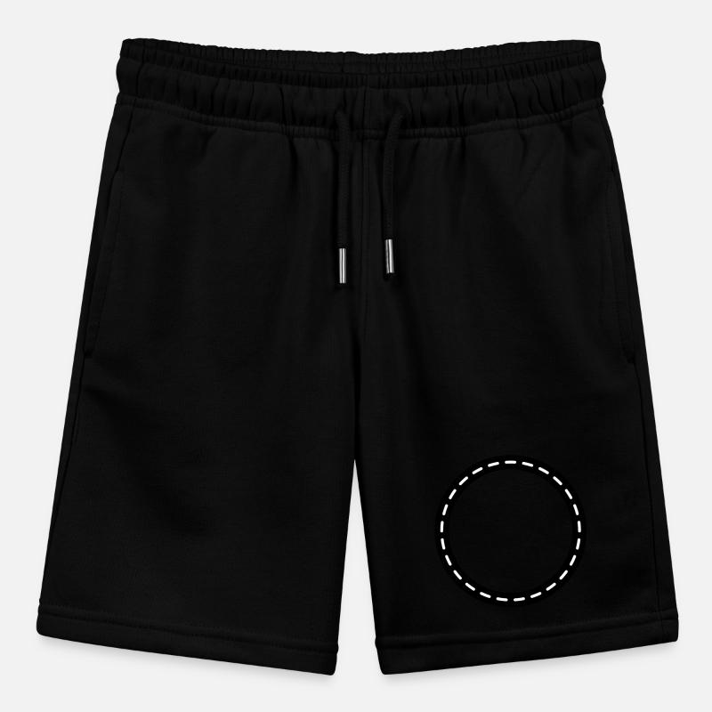 Circle Contour Empty Stanley/Stella MINI BOLTER Organic Teen Jogging Shorts