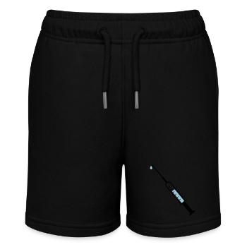 Spritze - Stanley/Stella Teenager Bio-Joggingshorts MINI BOLTER - Schwarz - Vorne