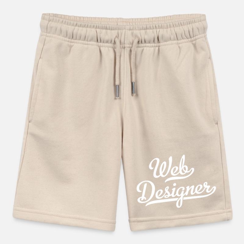 Web Designer Stanley/Stella MINI BOLTER Organic Teen Jogging Shorts
