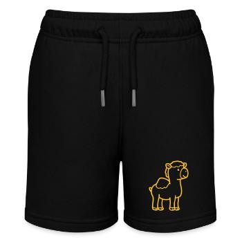 Bande dessinée de chameau - Short bio MINI BOLTER Stanley/Stella Ado - noir - Devant